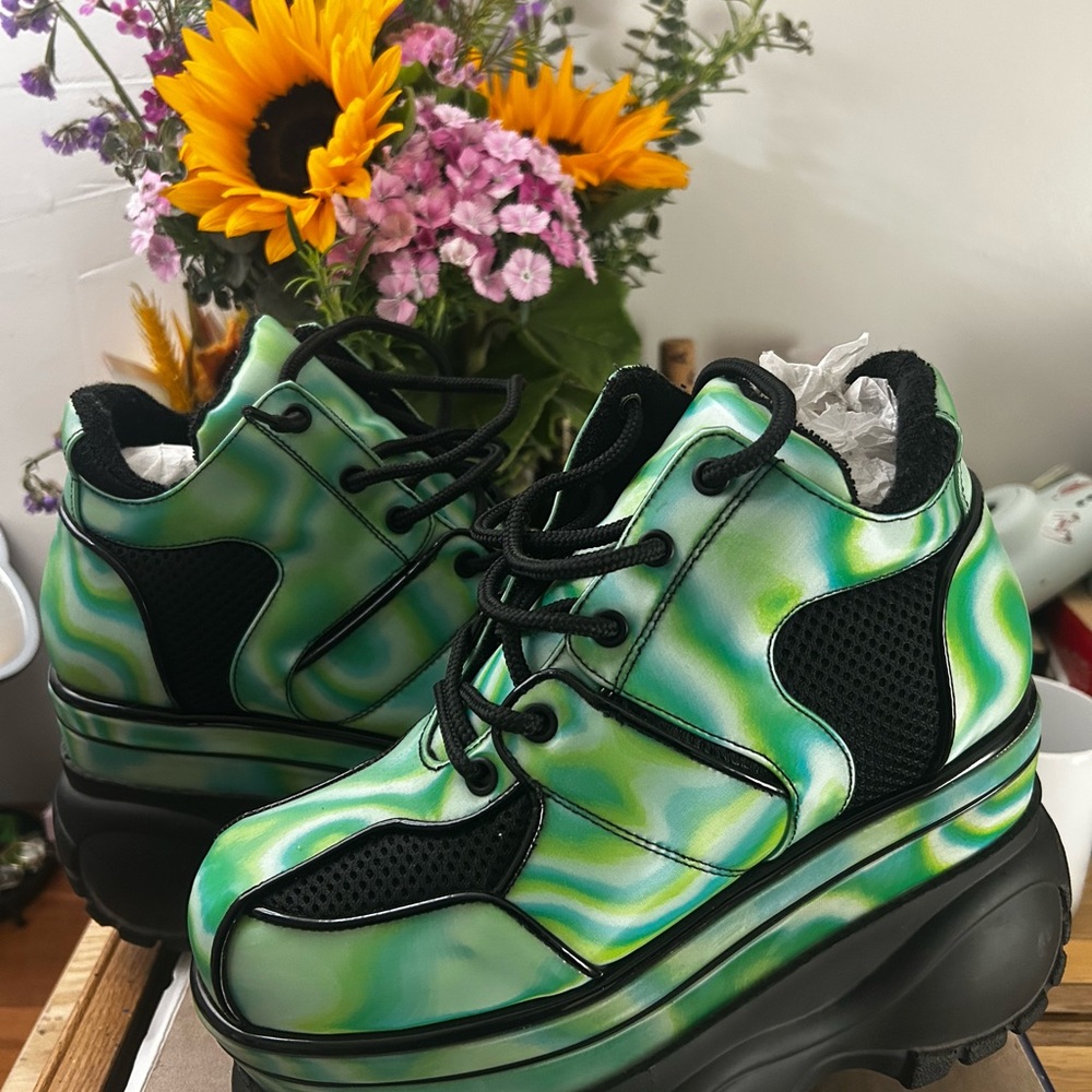 Radioactive Transformed by the Beat Butterfly Sneaker